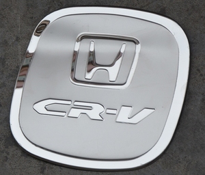 适用于2007-2021款东风本田CR-V改装饰车身CRV汽车不锈钢油箱盖贴