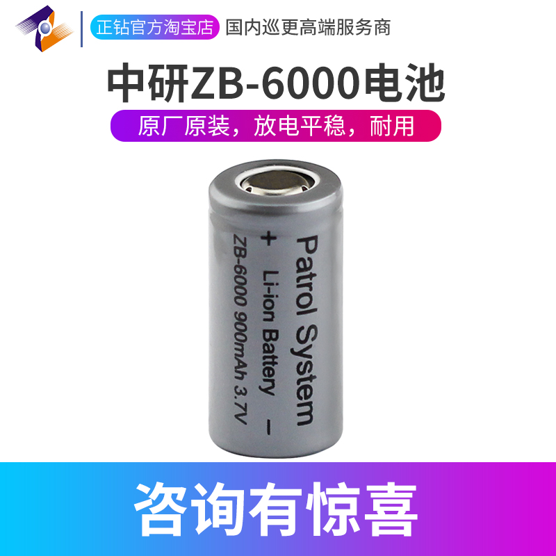 中研ZB-6000充电电池ZC-600充电器巡更机巡更棒电池巡更电池 电子/电工 电子巡更系统 原图主图