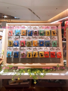 国内代购上海橡子共和国宫崎骏正版周边龙猫灰尘精灵红猪徽章胸针