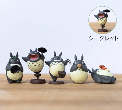 国内代上海橡子共和国宫崎骏吉卜力龙猫姿态精选第二代盲盒共6款