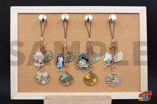 上海火影忍者世界乐园正版周边金属镂空挂件春野樱雏田井野天天