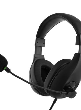 电音D310有线头戴式耳机耳麦英语口语听力考试学习专用单USB通用