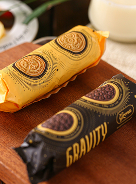 GRAVITY爱比可小甜甜引力饼干焦糖味巧克力味乌克兰饼干休闲零食