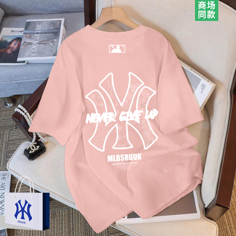 美式潮牌男女同款短袖t恤