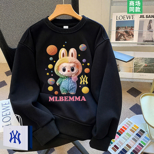 重磅潮牌打底衫 3折专区 2025新款 秋冬季 上衣 拉布布圆领卫衣男士