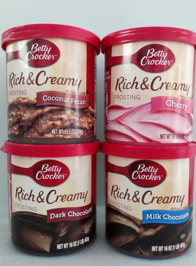 美国贝蒂妙厨烘蛋糕涂层烘焙家用蛋糕糖霜Betty Crocker Frosting