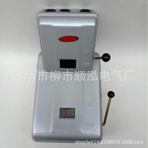 负荷铁壳开关 HH10-60A/3 封闭式防雨型开关 低压负荷开关 现货