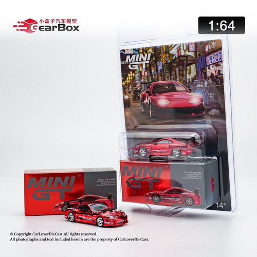 MINIGT1132丰田SupraA80车模