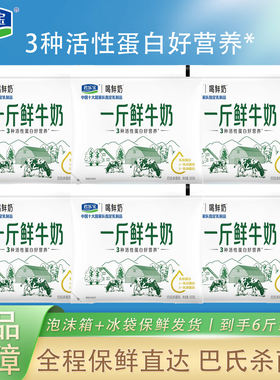 君乐宝鲜奶3种活性蛋白新鲜直达