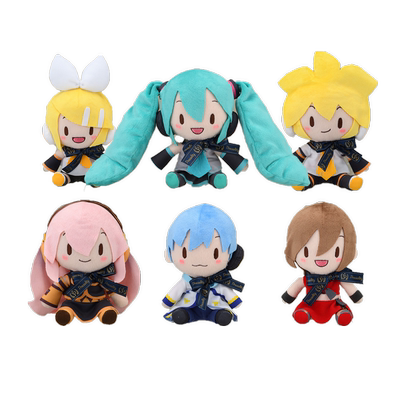 SEGA 世嘉 VOCALOID 初音未来 毛绒玩偶 EX迷你毛绒玩偶fufu周边