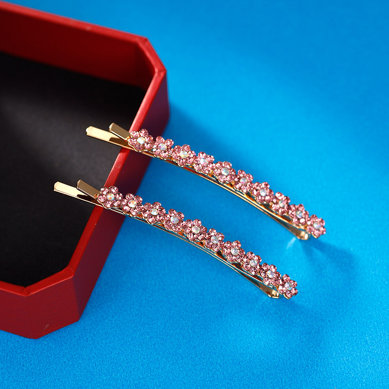 夹子卡子头饰韩国发夹优雅成人 简约顶夹一字夹刘海 百搭森系个性