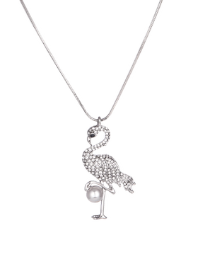 中长款韩国百搭时尚风钛钢毛衣链