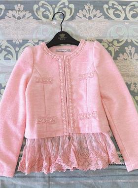 吉亮点女童秋冬 童装韩版时尚百搭休闲外套G15309-131337