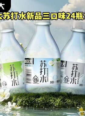 恒大苏打水矿泉水饮料