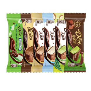 德芙冰淇淋香草巧克力牛奶绿箭生椰斑斓冰激凌雪糕冷饮 热卖