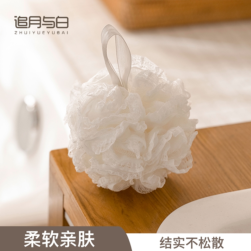 追月与白搓澡搓背沐浴花澡巾