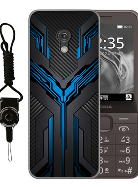 适用于诺基亚235 4G手机壳TA-1616机甲铠甲全包防摔新款NOKIA 235时尚炫酷战甲高颜值男女款定制保护套