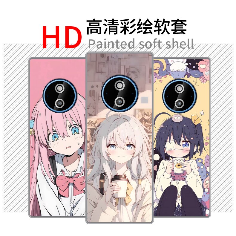 适用于诺基亚210 4G手机壳2026版全网通TA-1789卡通动漫涂鸦女孩全包防摔新款创意可爱高颜值定制保护套