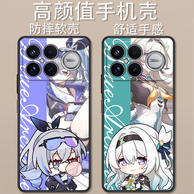适用于红米k90手机壳k90max卡通动漫k90Promax冠军版星铁流萤银狼创意全包防摔POCOF8Pro高颜值定制保护套