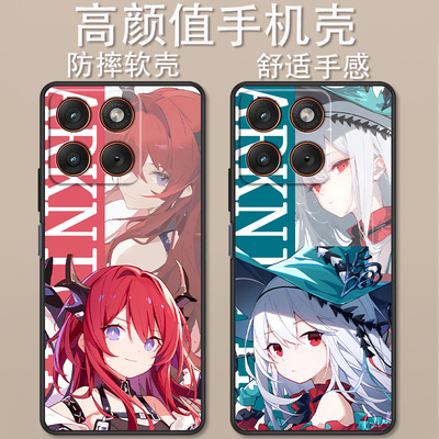 适用于摩托罗拉x70Air手机壳XT2601-1卡通方舟斯卡蒂史尔特尔创意可爱防摔motoX70AirPro高颜值定制保护套