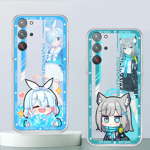 适用于红魔10Pro手机壳透明软壳9sPro卡通动漫10Air全包防摔阿洛娜8sPro+创意可爱高颜值男女款定制保护套ins