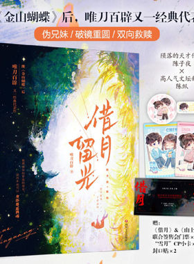 借月留光【赠签售会门票+cp小卡+封口贴】 继《金山蝴蝶》后 唯刀百辟又一经典代表作正版书籍新华书店旗舰店