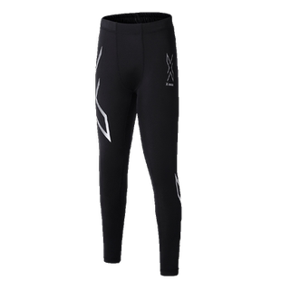 X-max儿童紧身裤女童运动瑜伽跑步长裤弹力健身篮球足球训练打底