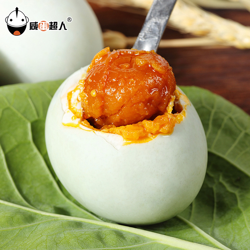 鹹蛋超人鹹鴨蛋初生蛋6枚裝熟鹹鴨蛋紅心流油鹽蛋紅樹林烤海鴨蛋在類目 水產肉類/新鮮蔬果/熟食, 蛋/蛋製品, 加工蛋類及蛋製品, 鹹鴨蛋中 - 來自Buy2taobao.com提供專業的淘寶代購服務