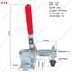 GH101EL快速夹伸缩杆工件夹紧器 车床夹具治具压扣垂直式