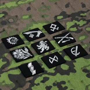 【顶及复刻】德军精英外籍领章士兵士官领章 东方和欧洲合集