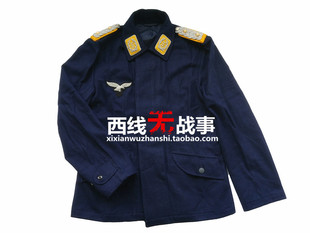 德军空中力量制服套装 飞行员 伞兵上校 飞行服夹克套装