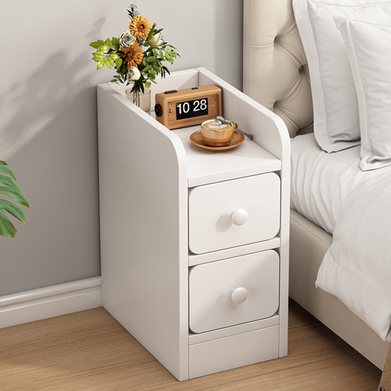 超窄20cm床头柜夹缝置物架卧室简约现代床边储物柜简易收纳小柜子