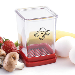 水果切片器 草莓香蕉蘑菇鸡蛋切片机 美国Norpro 蔬果快速切片杯