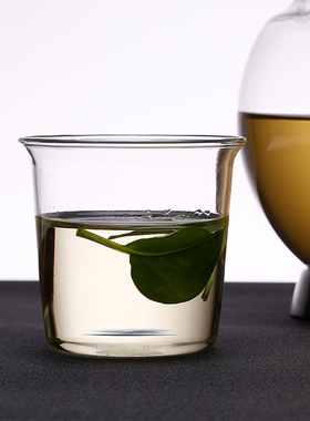 日本进口Kinto CAST耐热玻璃杯绿茶杯 日式设计圆润杯口 180ml