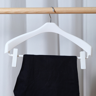 日本制造进口Shinko 高端外套裙子套装衣架 西装西裤收纳架挂衣架