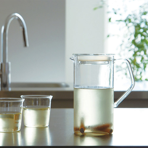 日本Kinto CAST系列耐热玻璃水壶 日式简约设计冷水壶花茶壶