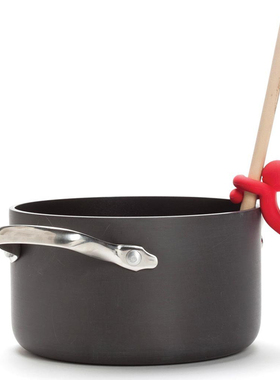 以色列Monkey Business 有趣的红色小人拥抱勺子 厨房勺子保护器