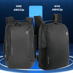 外星人笔记本城市AW423P国行轻便15.6 R7英寸电脑双肩背包男女士轻便防水科技布M15 M17.3