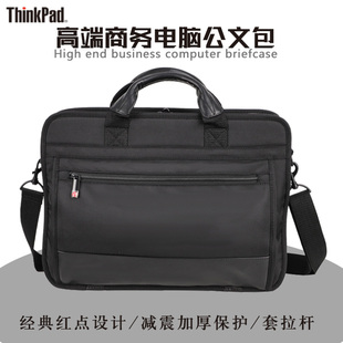 商务正品 14寸15.6寸thinkpad笔记本 T15 原装 手提单肩背多功能公文包 P51 联想电脑包男士 E595 假一赔十 T580