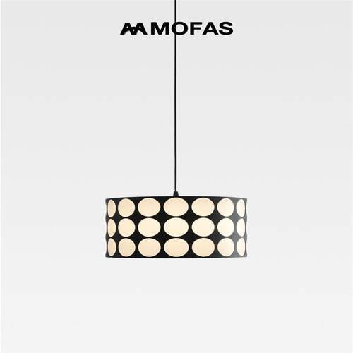 MOFAS法式奶油风新古典艺术波点北欧客厅卧室餐厅吧台咖啡厅吊灯