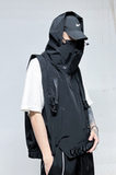 多口袋伞兵机能风工装冲锋连帽马甲背心宽松男潮流坎肩MJ68P125，男装背心/马甲，星座101A-3