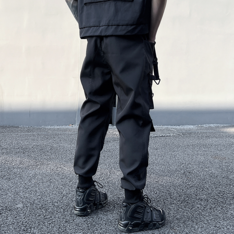 2025春季机能风伞兵工装裤男潮流宽松束脚休闲ins长裤K936P105,男装工装外套,星座101A-3