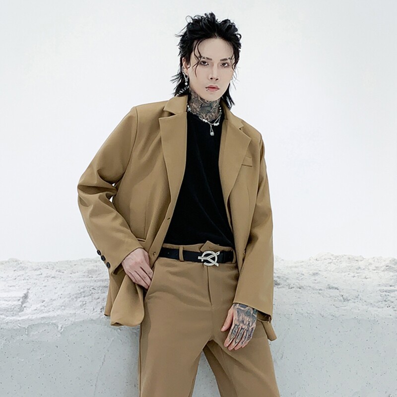 秋冬小西装外套男高级韩版单西服休闲男士宽松西服上衣XF16P125,男装西服套装,星座101A-3