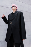 秋冬男士西装外套宽松潮流纯色小西装高级感西服上衣XF23P125，男装西服套装，星座101A-3