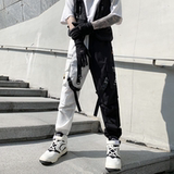 2025春夏工装机能风男士潮牌ins束脚休闲拼接青春裤子K905P75，男装工装外套，星座101A-3