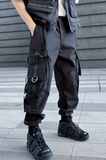 2025春机能风工装裤男潮流宽松束脚立体袋百搭ins长裤K933P115，男装工装外套，星座101A-3