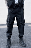 2025春季机能风伞兵工装裤男潮流宽松束脚立体袋长裤K938P105，男装工装外套，星座101A-3