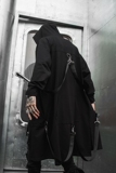2025春夏潮男长款外套T恤潮暗黑系舞台装青年演出服CT663P105，男装T恤，星座101A-3