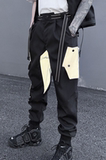 2025春机能风伞兵工装裤男潮流宽松束脚休闲反光袋长裤K929P105，男装工装外套，星座101A-3