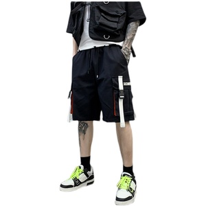 夏季男工装短裤潮牌ins炸街宽松日系五分裤潮流直筒裤 DK28 P55图片